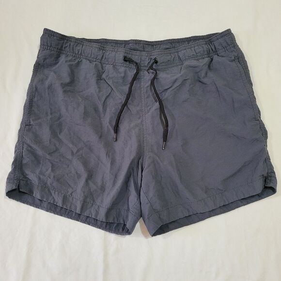 H&M Size Small Navy Blue Drawstring Swim Shorts - Picture 1 of 7